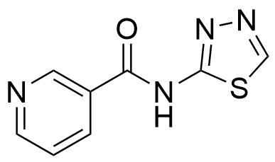 TGN-020:2-(Nicotinamide)-1,3,4-thiadiazole